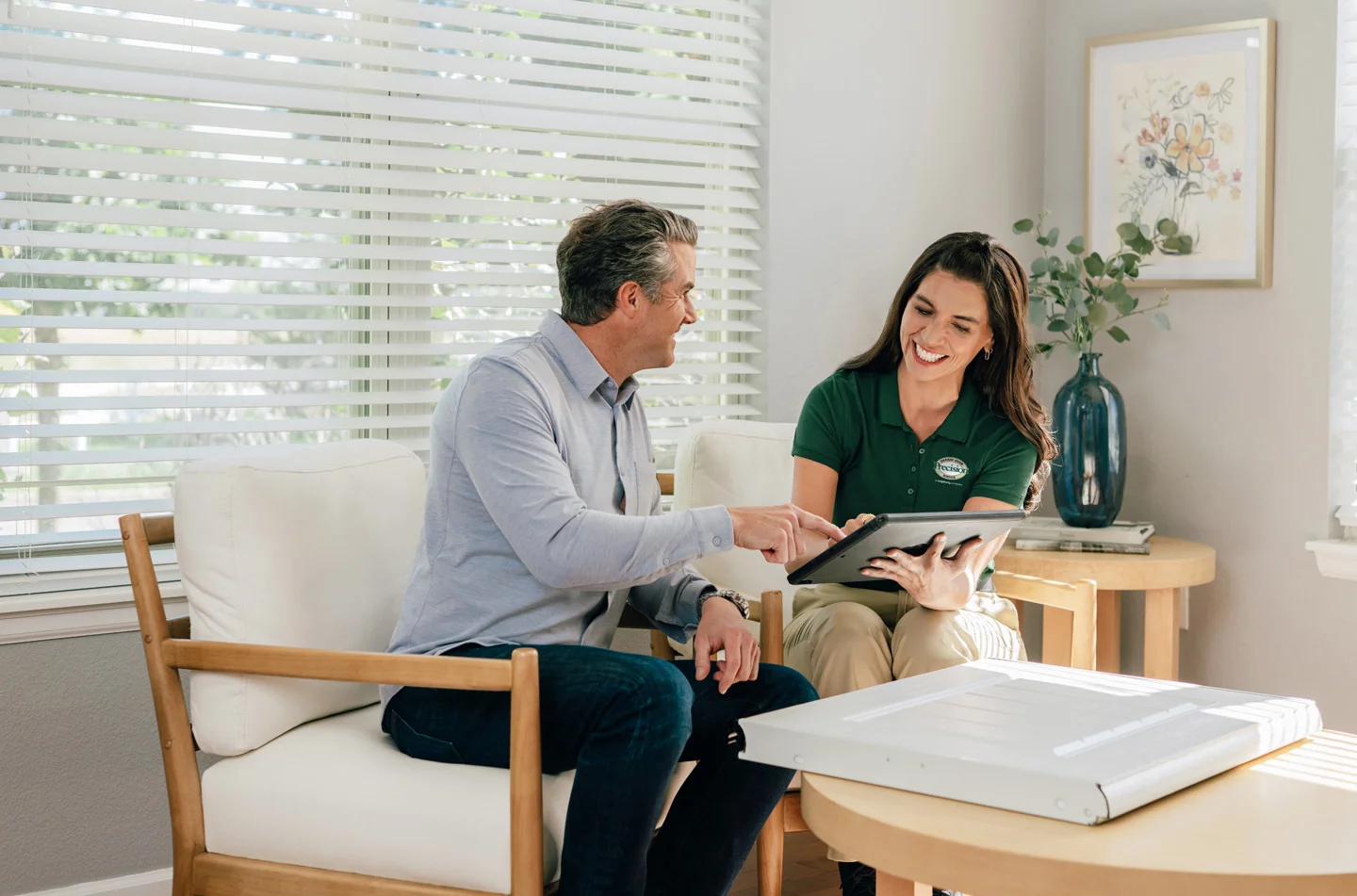New garage door consultation