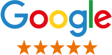 Google 5 Star Award Google 5 Star Award