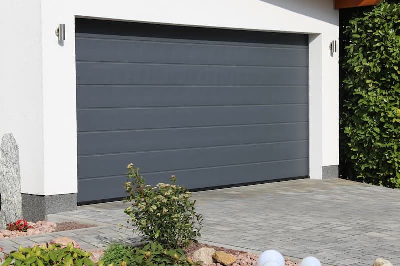 Long Panel Garage Door Long panel garage door
