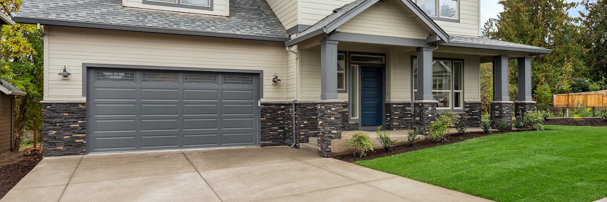 Garage Door with Gray Panel Panels - Garage Door Panel Replacement Cost Garage Door with Gray Panel Panels - Garage Door Panel Replacement Cost